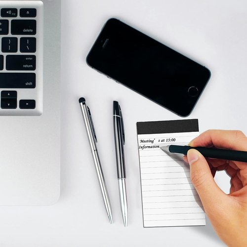 Nichela 20 Pack Small Notepads - 3 x 5 Inch Ultra Quality Lined Memo Pads | Perfect for Office Use