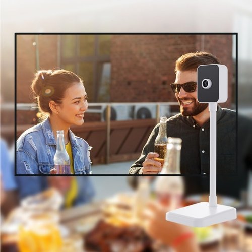 Skiennix 2K USB Document Camera - High-Quality Webcam with Built-In Mic for Live Demos