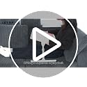 iXTRA Purple Adjustable Laptop Lap Desk with Cooling Fan & USB Light 56x32cm