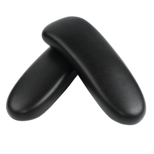 MingYi.office Vinyl Arm Pads Caps for Remastered Aeron Chair Graphite Black, Can not fit Classic Aeron.