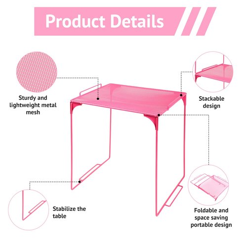 AUECOOME Locker Organizer Shelf and Locker Carpet 、locker accessories、Decorating Kit Suitable for School, Office、 Pink Locker Accessory for Girls Back to School Essentials(1, Pink)