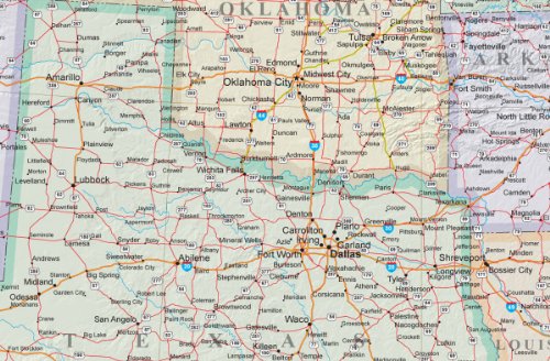 24x36 United States Wall Map Poster Laminated - USA US Executive Map, Dry-Erase, Office & Home