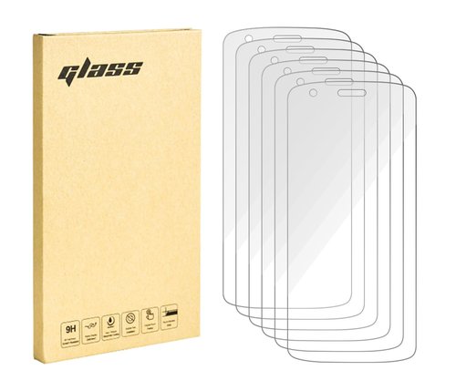 Screen Protector for Zebra TC22 TC27 Scanner, 9H Tempered Glass, Clear (6)
