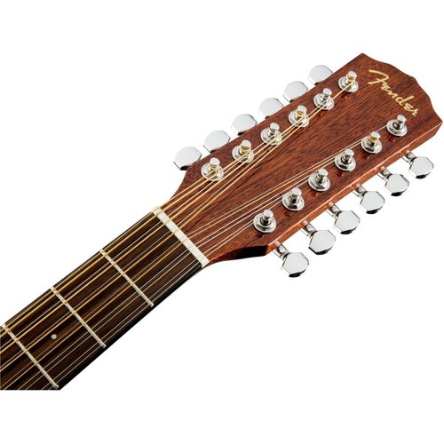Fender CD-60SCE Dreadnought 12 String Acoustic Electric Guitar, Walnut Fingerboard, Natural