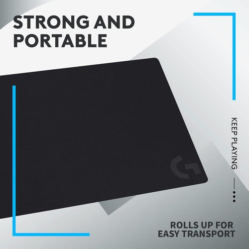 Logitech G240 Gaming Mouse Pad - Optimized Surface for Precision | Non-Slip Design, 340 x 280 mm