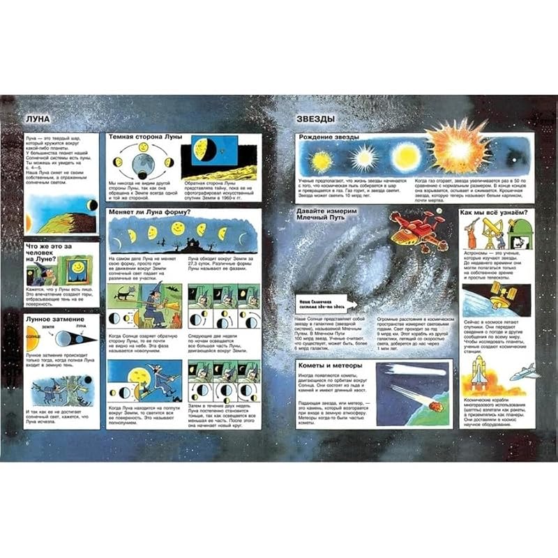 Children's Russian Encyclopedia - Educational Book for Kids Ages 12+
