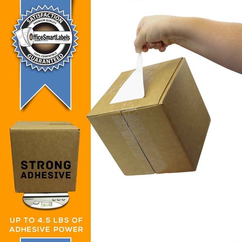 OfficeSmartLabels - 4 x 6 inch 4XL Internet Postage Shipping Labels, Compatible with 1744907 (6 Rolls / 220 Labels Per Roll)
