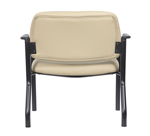 Boss Office Products Guest Chair 500 lb. Weight Capacity in Beige