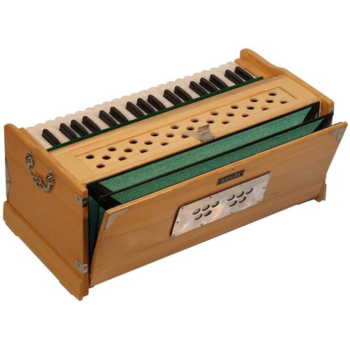 Aarohi S39 "Travel" Harmonium | Professionally Tuned & Refined in U.S. | Indian Instrument ~ Handmade, Lightweight, Perfect for Yoga, Kirtan