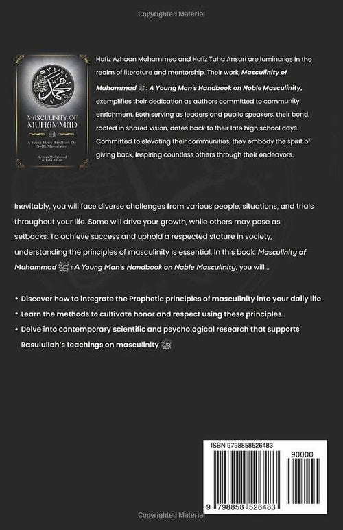 Masculinity of Muhammad - A Young Man's Handbook on Noble Masculinity Principles