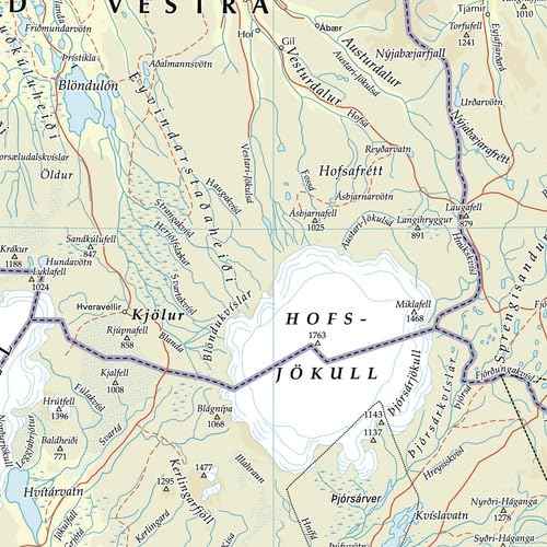 The Times Atlas: Iceland - 36.5 x 26.75 inch Poster - Front Lamination