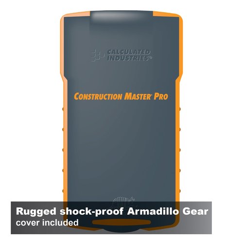 Calculated Industries 4065 Construction Master Pro Advanced Construction Math Feet-inch-Fraction Calculator for Contractors, Estimators, Builders, Framers, Remodelers, Renovators and Carpenters