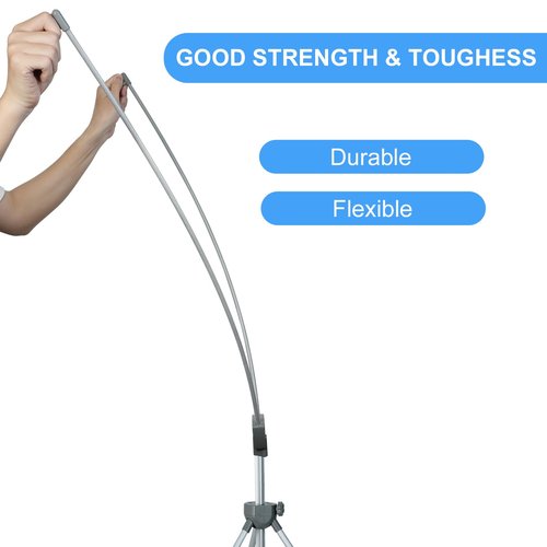 Adjustable X Banner Stand Fits Any Banner Size Width 23" to 32" and Height 63" to 78"