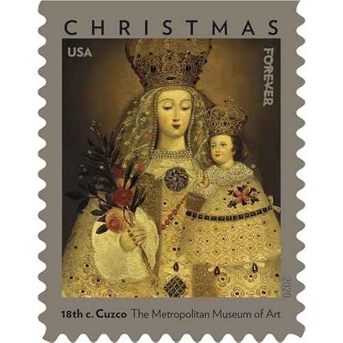 Christmas Our Lady of Guapulo 2020 (Book of 20) First-Class Mail Forever Postage Stamps