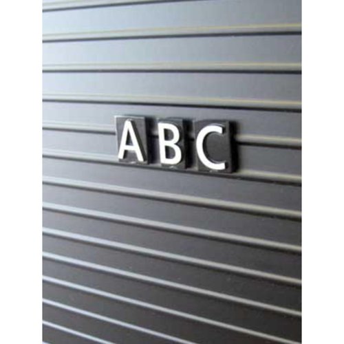 Quartet Characters for Magnetic Letter Boards, Helvetica Font, 1 Inch, 128 Characters per Set, White (M1)