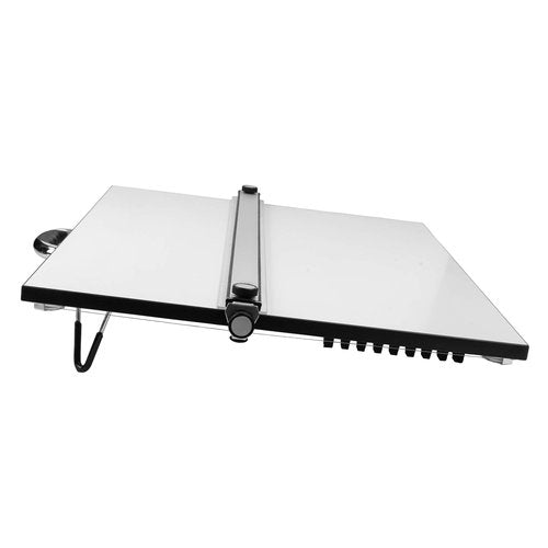 Pacific Arc Table Top PXB Drawing Board with Parallel Bar, White, 20 inches by 26 inches