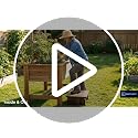 Deckify Small Acacia Step Stool for Adults 3.5 Inch Non-Slip Rich Walnut