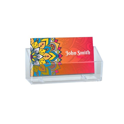 Azar Displays 252016 Business Card Pocket With Adhesive Tape Card Holders (pack of 10)