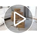Bankers Box 8-Pack Medium Moving Boxes with Reinforced Handles, Easy Assembly