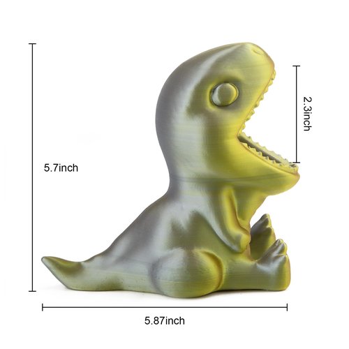Viabty Creative Cute Dinosaur Shaped Pen Pencil Holder, Pen Holder for Desk Office Decor Home School Desk Docoration Ideal Gifts for Boys Girls