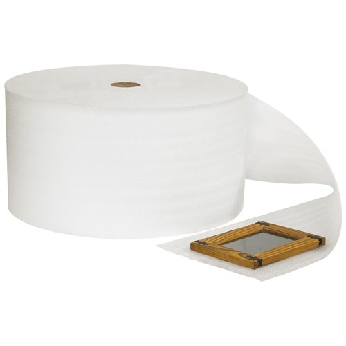 Aviditi Polyethylene Parcel Ready Perforated Air Foam Roll, 350' L x 12" W x 1/8" H, White (FWUPS18S12P)