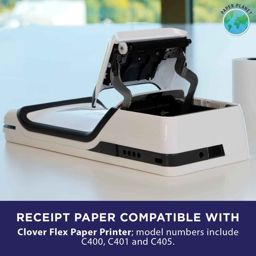 Thermal Paper for Clover POS Flex Printer by Paper Planet | 30 Rolls