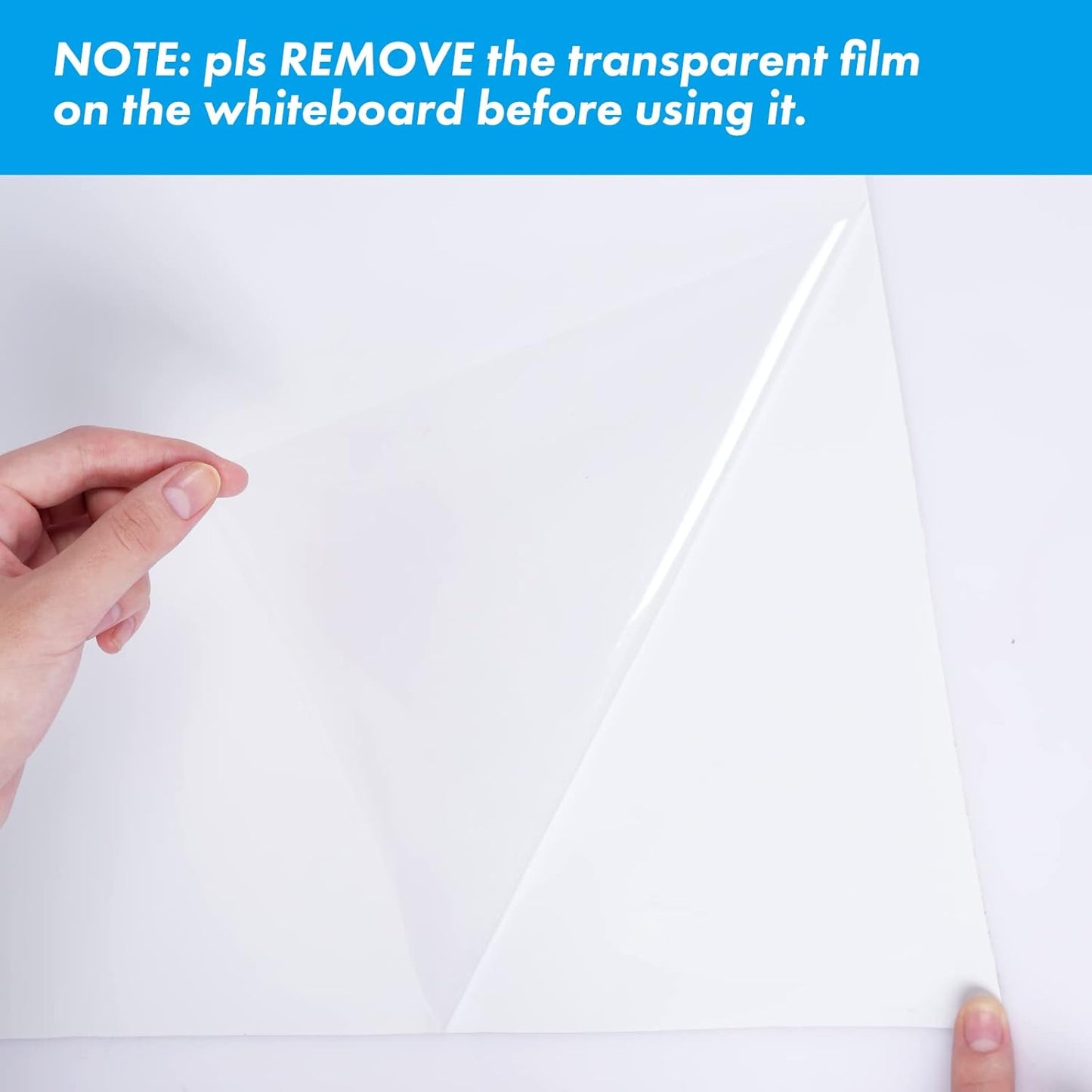 Skiennix Whiteboard Stickers - Versatile 18" x 79" & 24" x 39" Sizes for Easy Organization