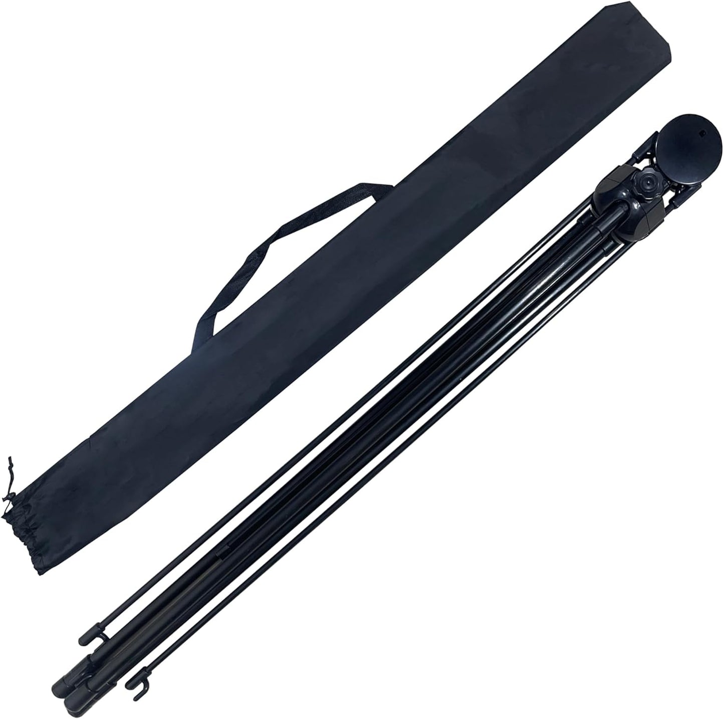4U Media & Displays X Frame Banner Stand - Adjustable 24"x72" Heavy Duty Portable Display with Carrying Bag
