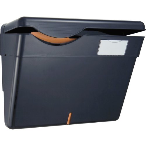 Officemate HIPAA Wall File with Cover (OIC21472),Black