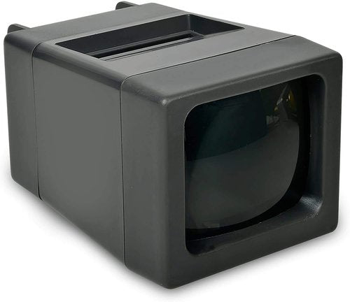 Rybozen 35 mm Slide Viewer Illuminated Projector for 2x2 & 35mm Photos & Film - LED Display - USB Connectivity - Black