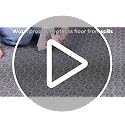 KMAT 36x48in Office Chair Mat – Heavy Duty Hardwood/Tile Floor Protector, Non-Slip, Black