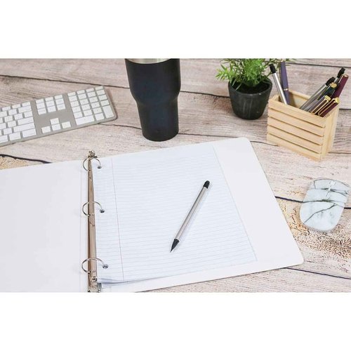 Top Flight Filler Paper, Quadrille Rule, 11 x 8.5 Inches | 80 Sheets | Pack of 12