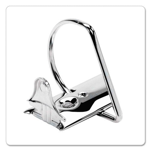 Cardinal Performer 3-Ring Binder, 5", Locking Slant-D Rings, 1,050-Sheet Capacity, ClearVue Presentation Binder, Nonstick, PVC-Free, Black (17951)