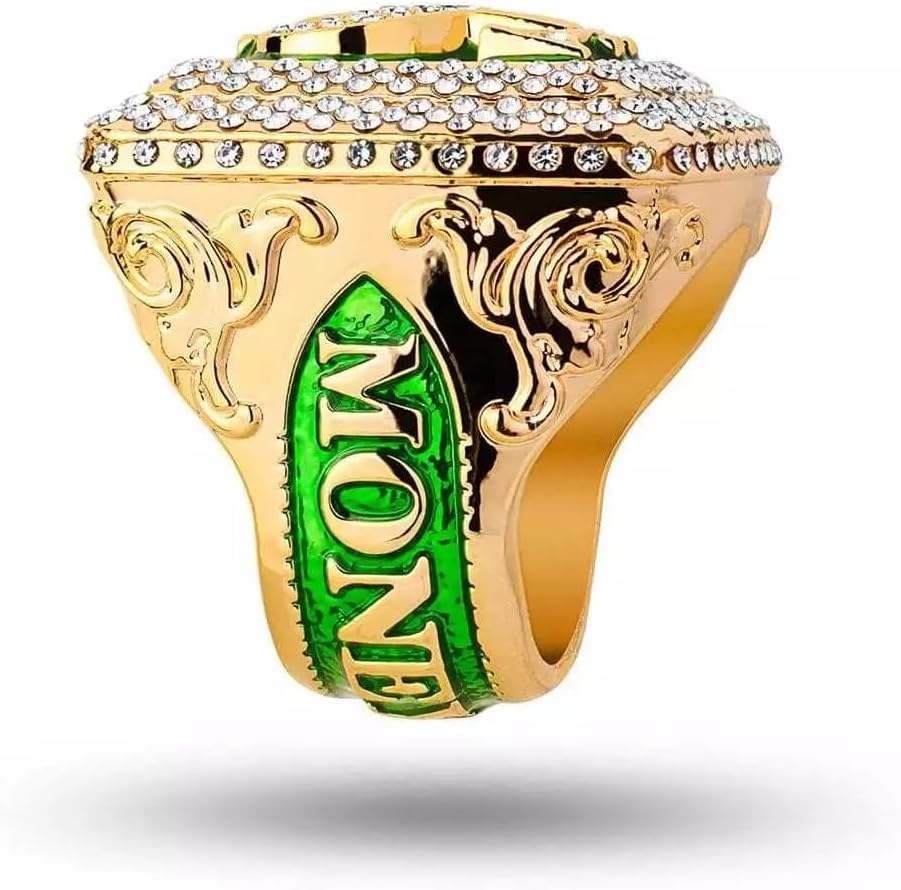 TrophySmack Bling Champion Ring - Money Talks Corporate Award | Stunning Design & Quality