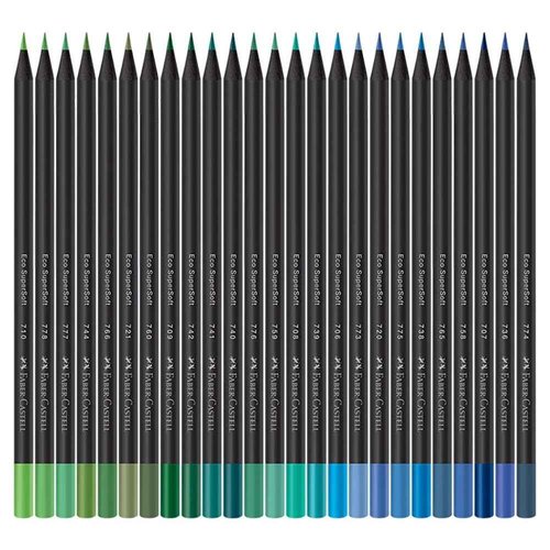 Faber-Castell Colored Pencils, Supersoft EcoPencil, 1207100SOFT, 100 Colors
