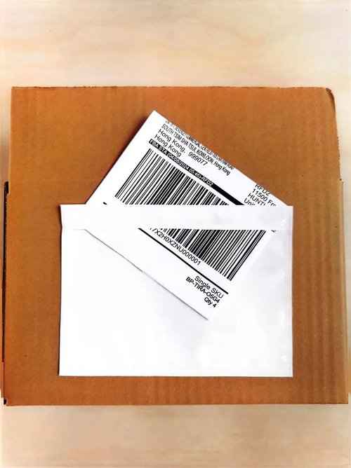 1000 Pcs 7.5”x 5.5” Packing List Envelope Pouches, Clear Packing Envelopes for Shipping and Mailing, Pouch Enclosed Bags with Packing Slips Invoice Label