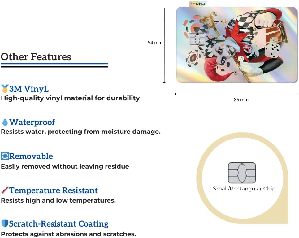 (2 Units) Holographic Credit Card Skin – 3M Material Debit Card Sticker, Waterproof, Durable & Easy to Apply, Multi-Design Personalised Cover (Divine Light)