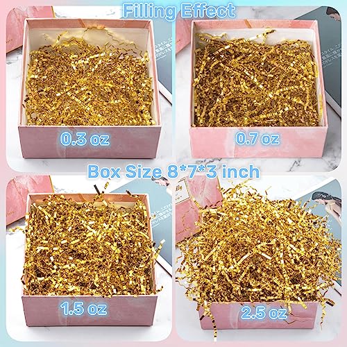 Caleihd 150g Shredded Paper Filler Crinkle Cut Grass For Gift Boxes,