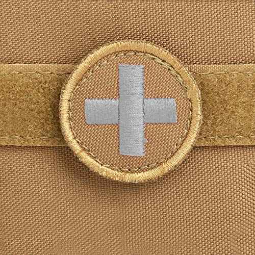 Orca Tactical First Aid Molle Pouch - Heavy Duty IFAK Pouch - Empty Medical Pouch Ideal for Military Use EMTs Law Enforcement Camping and Hiking - Med Pouch for Optimal Organization