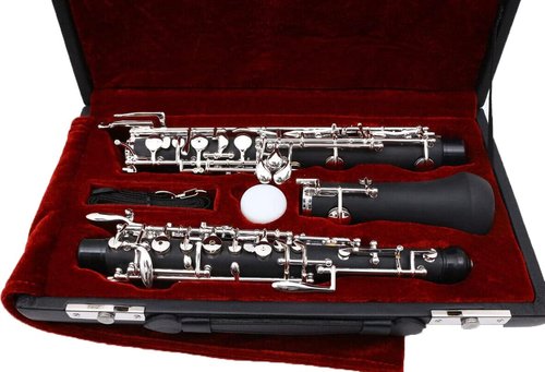 C key Forked-F Resonance Advance Oboe High-grade C key Ebonite Body 3rd Octave left F Resonance for Professional Musicians