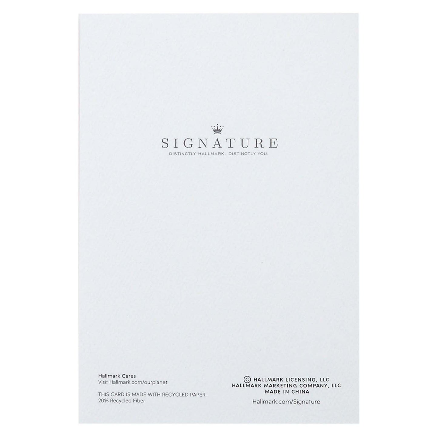 Hallmark Signature Mothers Day Card for Wife (For All You Do for Our Family)