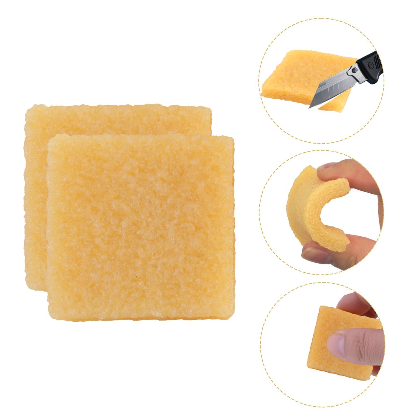 WHTCHSU 4 Pcs Glue and Residue Eraser Rubber Cement Cleaner for Removing Adhesive and Residues from Paper Plastic and More
