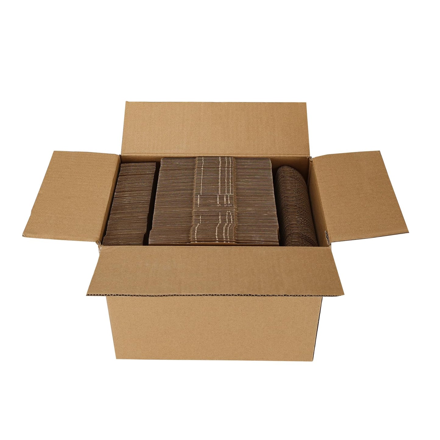 HORLIMER 4.6x2.2x2.2 inches Shipping Boxes Set of 100, Brown Corrugated Cardboard Box Literature Mailer