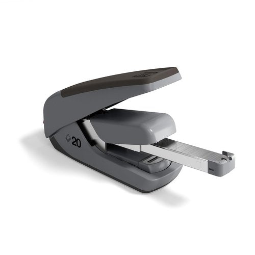 STAPLES TRU RED One-Touch CX4 Desktop Stapler, 20-Sheet Capacity, Black/Gray (TR58482)