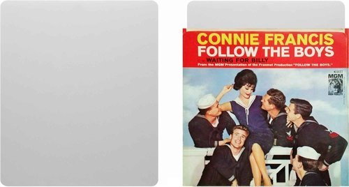 (30) 7" Record Divider Cards - White, Heavy Duty 30mil - 7" x 8 1/2" - #07NS85WH30