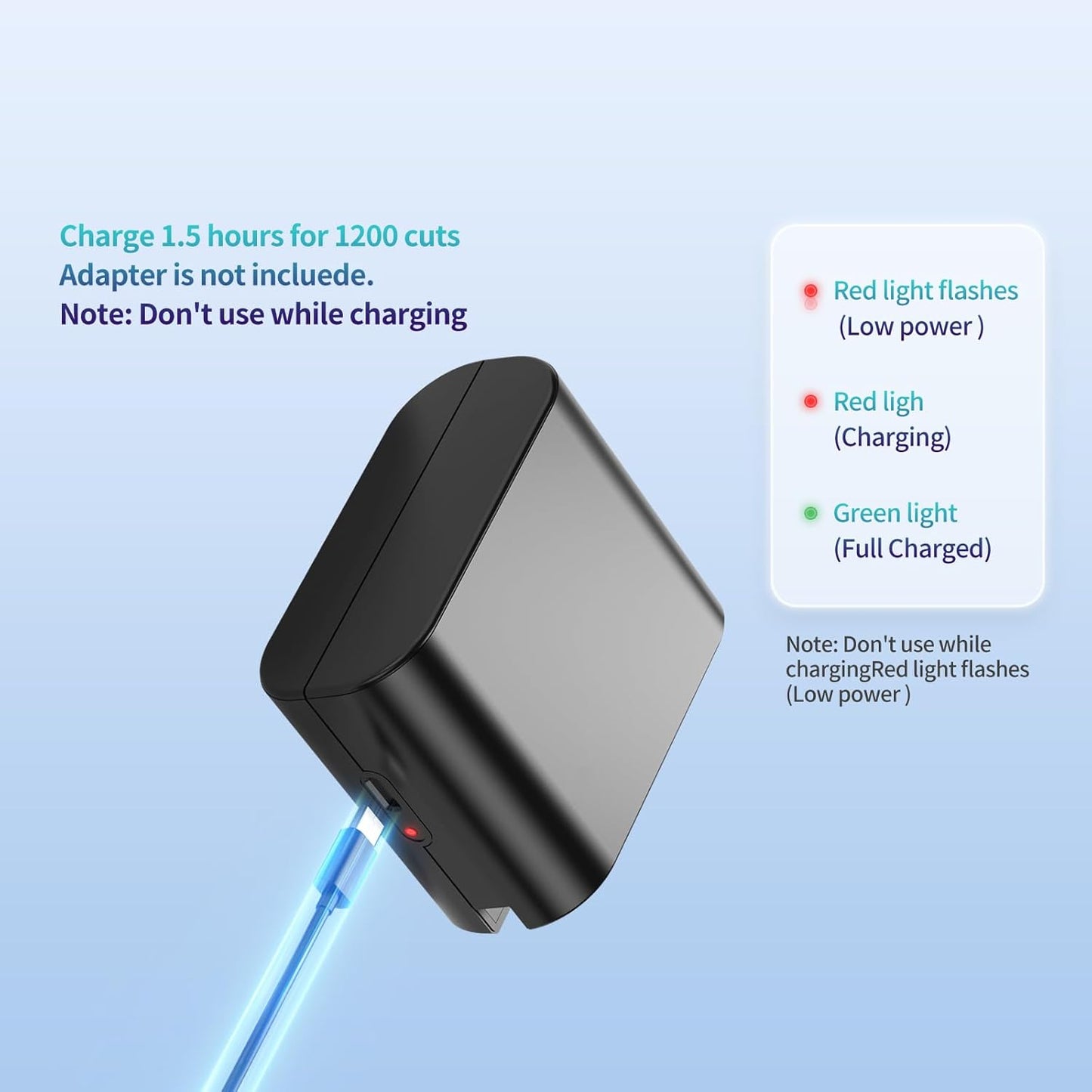 Skiennix Rechargeable Electric Letter Opener - Automatic Envelope Slitter for Effortless Mail Handling