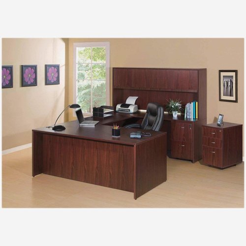 Lorell Credenza Shell, 72 by 24 by 29-1/2-Inch, Mahogany