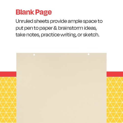 School Smart Jumbo Manila Tag Unruled Chart Paper, 36 x 24 Inches, 100 Sheets