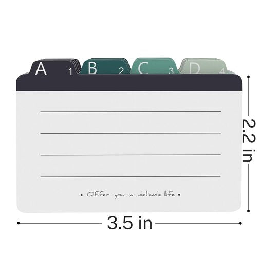 MaxGear Index Cards & Organizer Set
