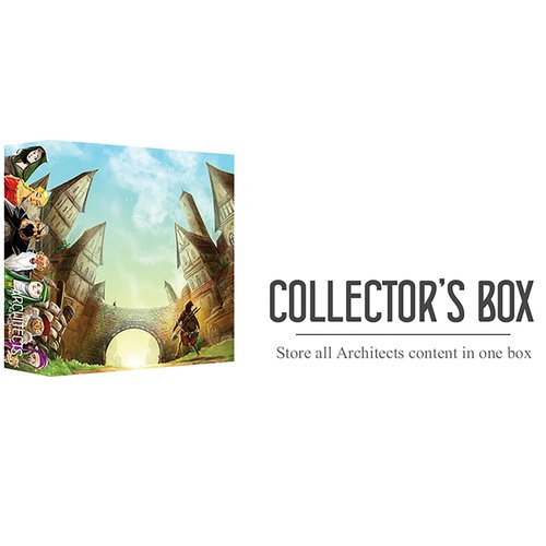 Renegade Games Studios Architects of The West Kingdom: Collector’s Box - Organizer Box for Architects of The West Kingdom Base Game and Expansions